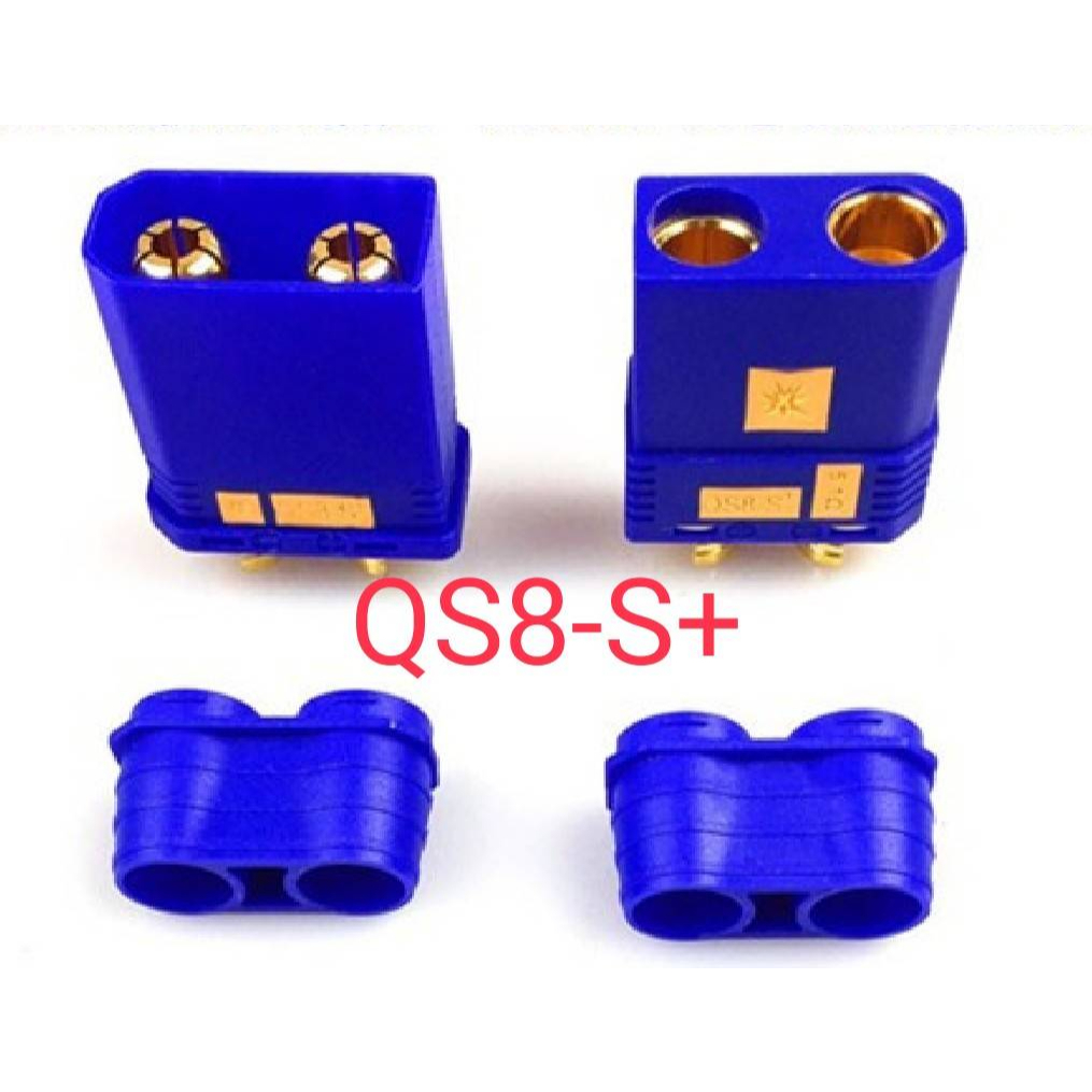 QS8-S / QS8-S+ Connector ปลั๊ก high current plug anti-ignition  EV ปลั๊ก มีกันสปาร์ค 500V ทนกระแส สู