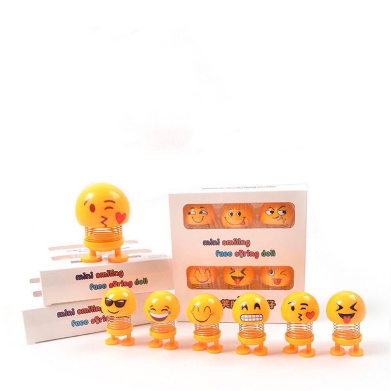 (AK12)ตุ๊กตาหัวโยก ตุ๊กตาดุ๊กดิ๊ก ตุ๊กตาติดหน้ารถ น่ารักดุ๊กดิ๊กเด้งดึ๋ง สูง 5 เซนติเมตร