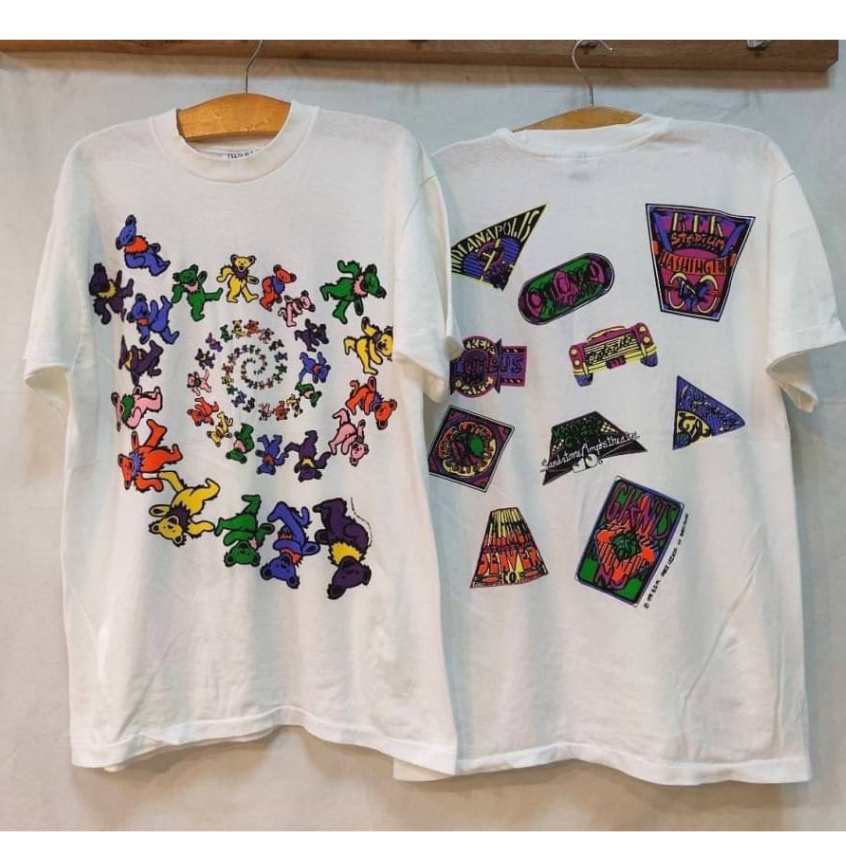 เสื้อยืดผ้าฟอก Unisex Cotton งานใหม่ ทำเก่า ผ้าฟอกเฟดนุ่มไร้ตะเข็บข้าง สกรีนจม หน้าหลัง