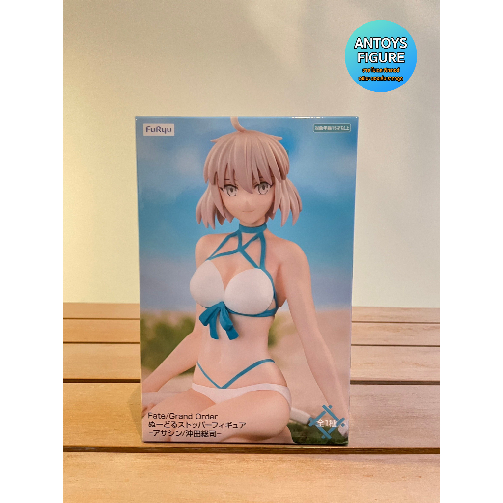 ฟิกเกอร์ ของแท้ (Lot 🇯🇵) Fate/Grand Order Assassin (Okita J Souji) Noodle Stopper Figure