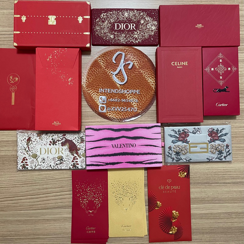 ซองแดง Brandname แท้ % พร้อมส่ง