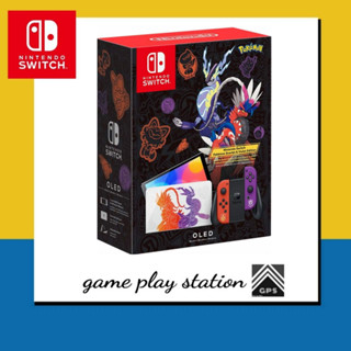 nintendo switch console oled model pokemon scarlet &amp; violet edition รับประกันร้าน 1 ปี