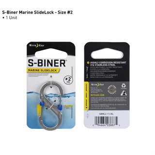 Nite Ize S-Biner Marine SlideLock #2 #3 #4