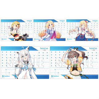 Bushiroad Rubber Mat Collection V2 Hololive Production Yozora Mel, Aki Rosenthal, Akai Haato, Shirakami Fubuki, Matsuri