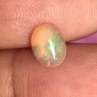 0.95 ct โอปอล เอธิโอเปีย ดิบ  Ethiopian Welo Opal  Unheated