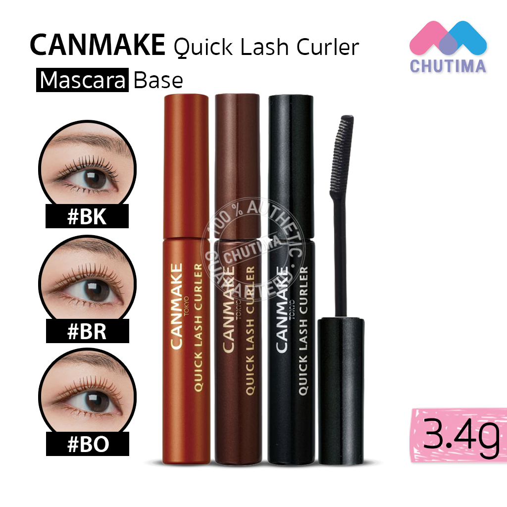 Eyes 189 บาท มาสคาร่า กันน้ำ แคนเมค ควิก ลาซ เดอร์เลอร์ Canmake Quick Lash Curler Mascara Base 3.4 g. Beauty