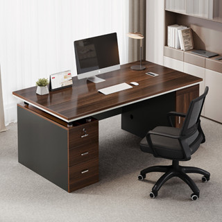 โต๊ะทำงาน 3 ลิ้นชัก office desk สำนักงาน ออฟฟิศ ไม้ MDF คุณภาพดี