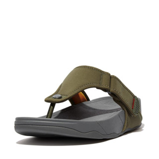 FITFLOP Mens TRAKK II Water-Resistant Toe-Post Sandals รองเท้าแตะ ฟิตฟลอป ผู้ชาย แท้ EJ03