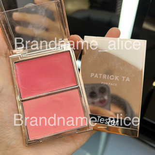 แท้💯 Patrick ta double take cream &amp; powder blush 6g