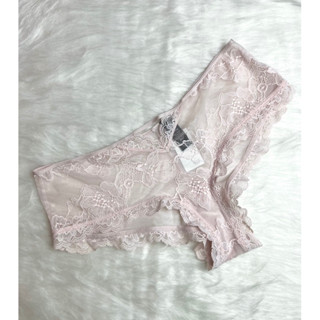 Victoria’s Secret แท้ ใหม่ ป้ายห้อย M, L -Cheeky ผ้าเบาบาง ดีงามมาก