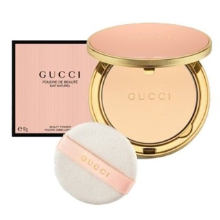 แท้พร้อมส่งGucci Poudre De Beauté Mat Naturel Face Powder 10g แป้งกุชชี่ Gucci Powder #01 #02 .