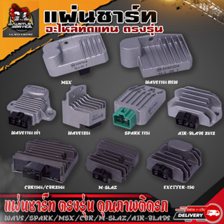 แผ่นชาร์ทไฟ WAVE110-i /WAVE125i /SCOOPY i /MSX /MSLAZ /CBR /SPARK115i (รับประกัน)