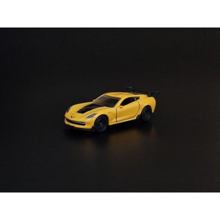 majorette chevrolet corvette c7 สีเหลือง หายาก