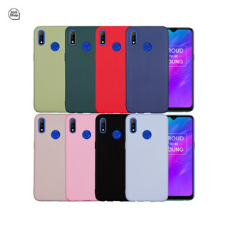 เคส Realme 3 RMX1821 Realme3 เรียวมี 3 เคสซิลิโคนนิ่ม สีพาสเทล TPU บาง