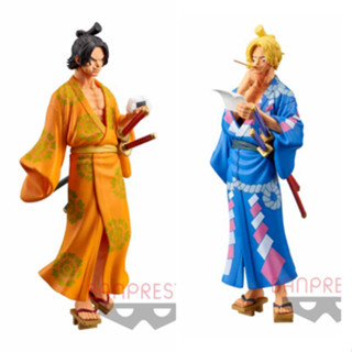 One Piece Magazine Figure A Piece of Dream No.2 &gt;&gt; Vol.1 Portgas D. Ace  &gt;&gt; Vol. 2 Sabo / วันพีช เอส, ซาโบ