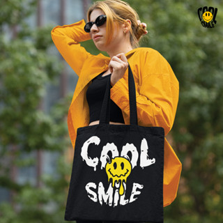 กระเป๋าผ้า กระเป๋าแคนวาส CoolSmile #CoolSmile #SHOPTER #SOdAPrintinG