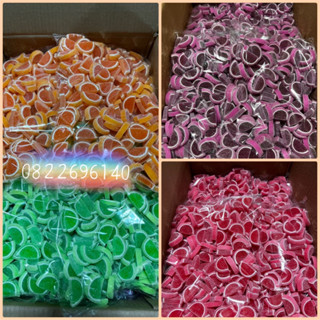 🆕🍉เยลลี่แตงโมสี500กรัม❤️💚💜🧡💛