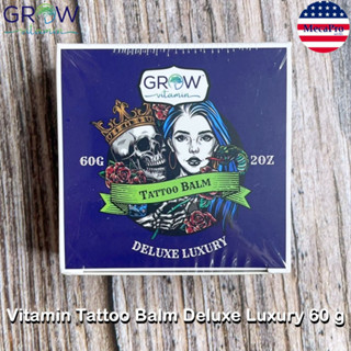 GROW™ Tattoo Balm Deluxe Luxury 60 g บาล์มดูแลรอยสัก ครีมบำรุงรอยสัก