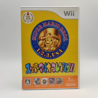 Super Mario Collection แผ่นแท้ Wii JP แผ่นสภาพดี มีกล่องใสสวมให้ พร้อมเก็บสะสม