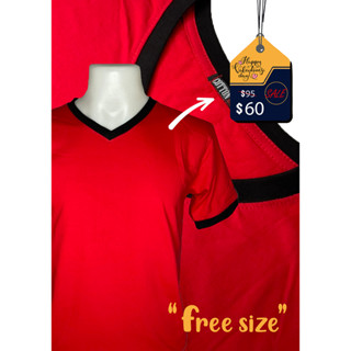 เสื้อยืดผู้ใหญ่ Free size เสื้อคู่ เนื้อคอตตอน ราคาถูก