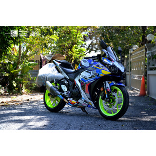 สติ๊กเกอร์แต่งลายรถ YAMAHA YZF R3(2015)โมเดลเก่า ลาย RX-300R