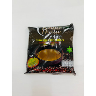 Khao Thalu Coffee 3in1  สีดำ กาแฟเขาทะลุ ปรุงสำเร็จชนิดผง 20กรัมx28ซอง(560กรัม)หมดอายุ 23/06/24