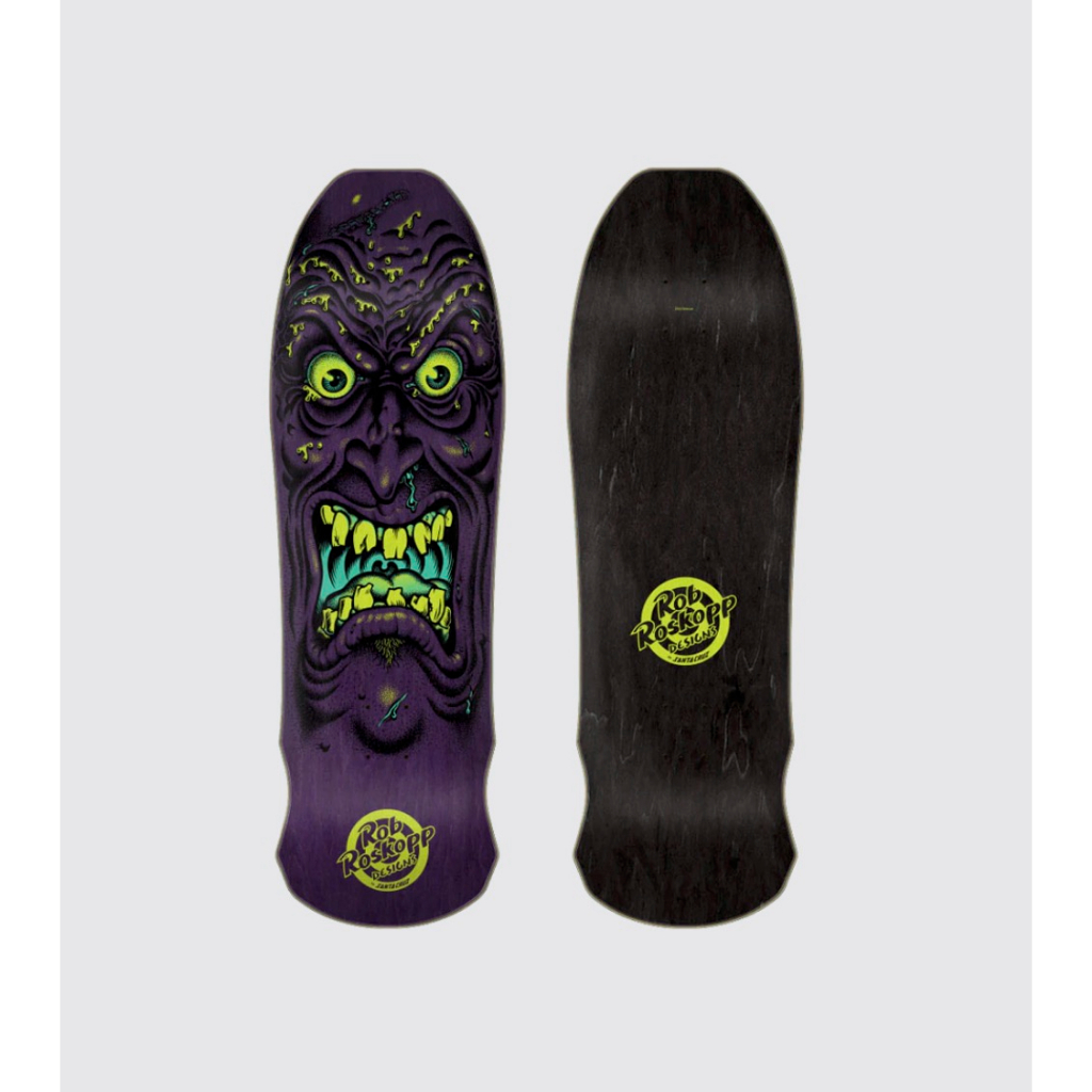 แผ่นสเก็ตบอร์ด / โอสคูลสเก็ตบอร์ด SANTA CRUZ ROSKOPP FACE REISSUE SKATEBOARD DECK ขนาด 9.5 นิ้ว ของแ