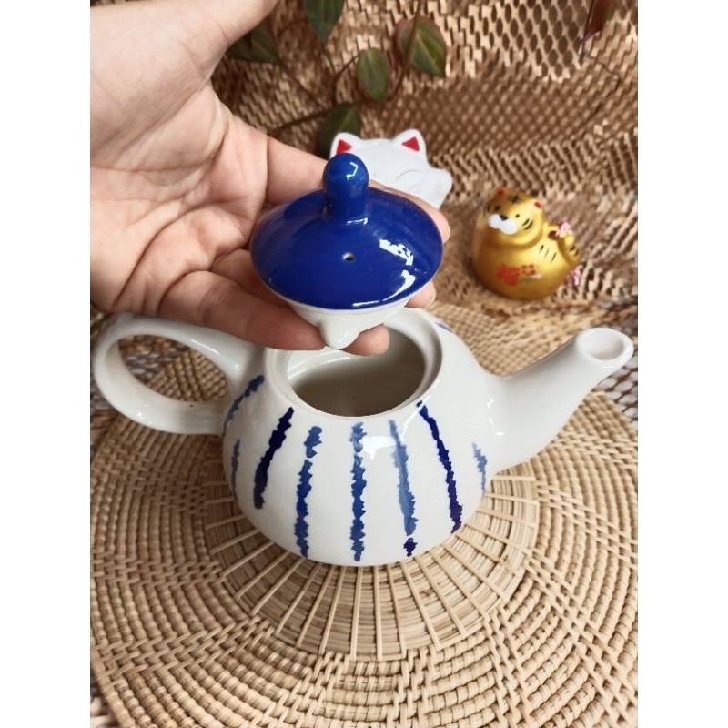 ชุดกาน้ำชาเซรามิคทรงก้นตัด - รูปที่ 4