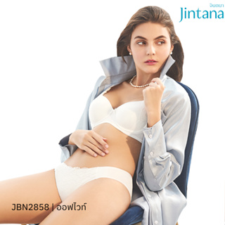 Jintana เสื้อชั้นใน (เสริมโครง) รุ่น Inspire รหัส JBN2858 สีขาว