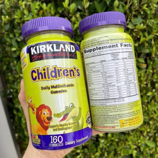 วิตามินกัมมี่สำหรับเด็ก  Kirkland Signature Childrens Complete Multivitamin (160 Gummies)