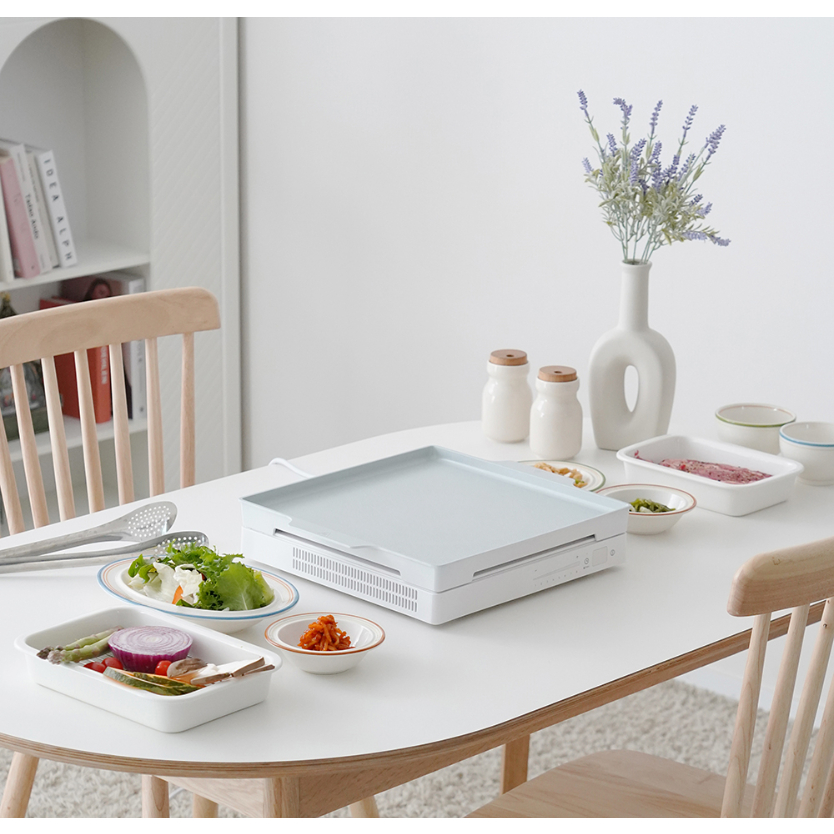 🇰🇷ชุดเตาไฟฟ้า CORELLE SEKA The Slim Induction + กระทะย่าง CORELLE 🇰🇷กระทะ made in KOREA🇰🇷