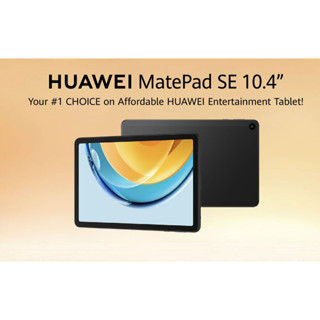 Huawei MatePad SE Wifi Ram4/64gb(เครื่องใหม่มือ1,เครื่องศูนย์ไทยมีประกัน)จอ 10.4 นิ้ว 2K พ่วงลำโพงคู่เสียงรอบด้านสุดกระห