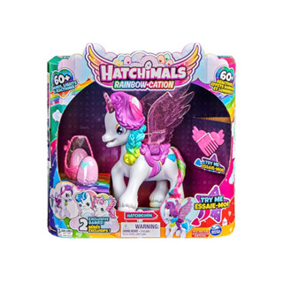 🇺🇸 พร้อมส่ง Hatchimals CollEGGtibles  Hatchicorn Unicorn Toy with Flapping Wings