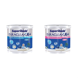 สีน้ำ ทาภายใน ทีโอเอ TOA ซุปเปอร์ชิลด์ ดูราคลีน เอ พลัส สีน้ำอะคริลิก SuperShield Duraclean A+ ขนาด 1 แกลลอน