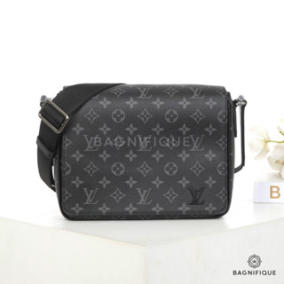 NEW LV DISTRICT PM ECLIPSE MONOGRAM CANVAS RHW MICROCHIP