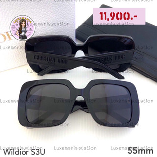 👜: New!! Dior Sunglasses Wildior S3U 55 mm.‼️ก่อนกดสั่งรบกวนทักมาเช็คสต๊อคก่อนนะคะ‼️