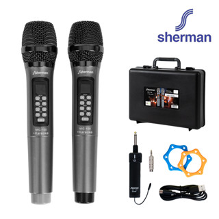 Sherman ชุดไมโครโฟนไร้สาย UHF รุ่น MIC 150 Plus img 1