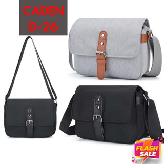 🌻พร้อมส่ง🌻 กระเป๋ากล้อง Caden D26 Mirrorless Dslr camera bag เคสกล้อง สะพายข้าง อุปกรณ์เสริมกล้อง เคสและกระเป๋ากล้อง