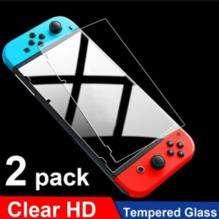 🔥คุ้มสุดๆ 1แถม1🔥 nintendo switch V.2  ฟิล์มกระจกกันรอย  glass screen pro 9H tempered