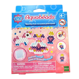 ลูกปัดสเปรย์น้ำ อควาบีท ชุดเริ่มเล่น มินิ / Aquabeads Mini Play Pack B