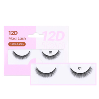 MEI LINDA 12D MAXI LASH (MC9018) : meilinda เมลินดา ขนตาปลอม 12ดี แม็กซี่ แลช ติดขนตา