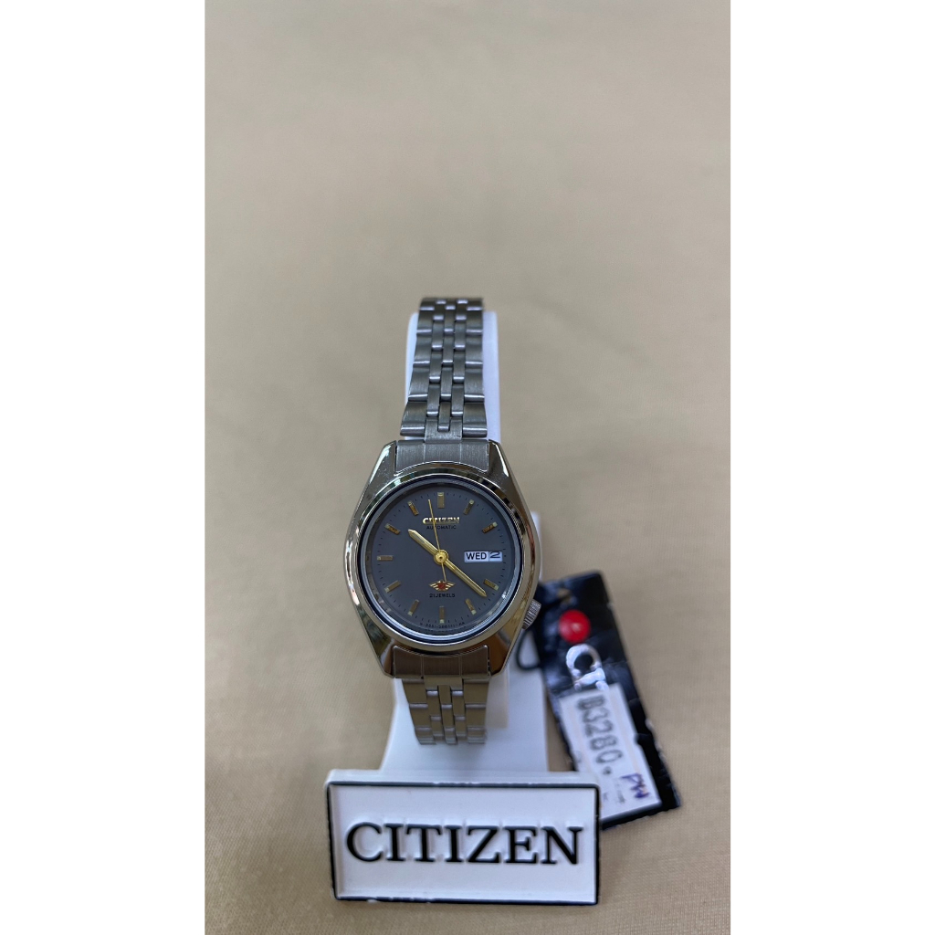 #119 นาฬิกาข้อมือผู้หญิง CITIZEN รุ่น PD2470-51HB ระบบออโตเมติก
