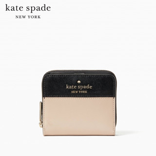 KATE SPADE NEW YORK STACI SMALL ZIP AROUND BIFOLD WALLET WLR00636 กระเป๋าสตางค์