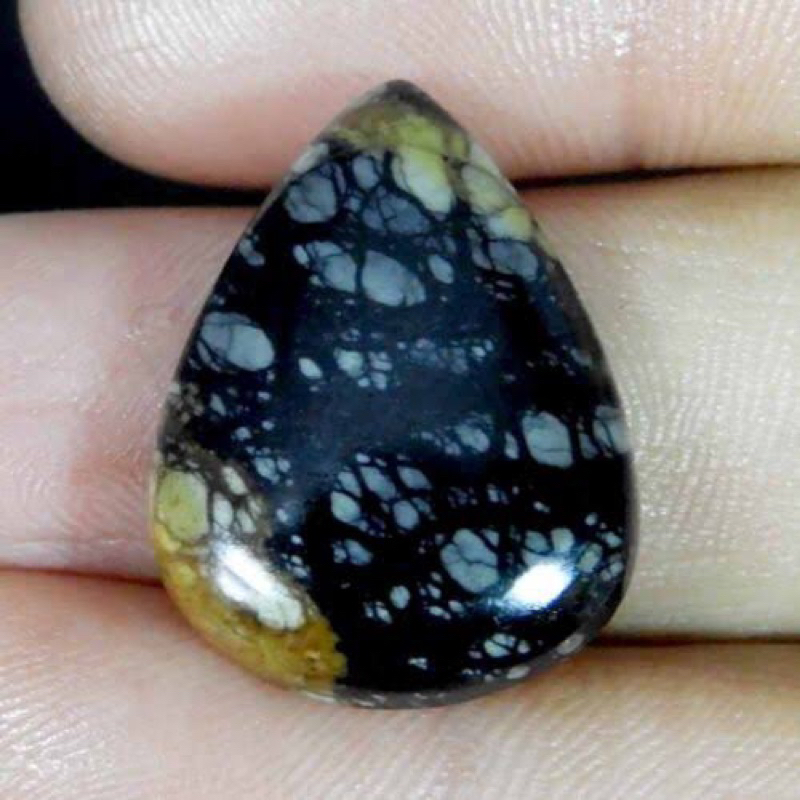 1 PC Random Pick  Natural Picaso Jasper 2-3 cm Polished Cabochon Stone / Top High Q  Jewelry Stone Healing Chakra. ราคา ถูกที่สุด ดีลบีเคเค แกลเลอรีภาพที่ 9