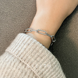 Lilith - Link chain Stainless steel Bracelet กำไลข้อมือแบบโซ่ สแตนเลส