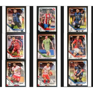 การ์ดฟุตบอลใบโครม TOPPS CHROME UEFA CHAMPIONS LEAGUE 2021-2022