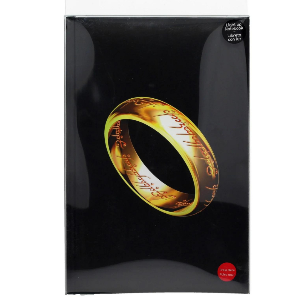 (SD Toys) Lord of the Rings The One Ring Notebook with Light — صورة 3