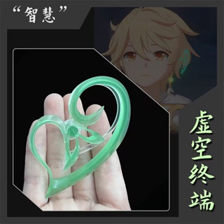 หูฟังแบบ In-Ear Earphone Akasha Terminal of Sumeru Akademiya Cosplay เรืองแสงในที่มืด GENSHIN IMPACT