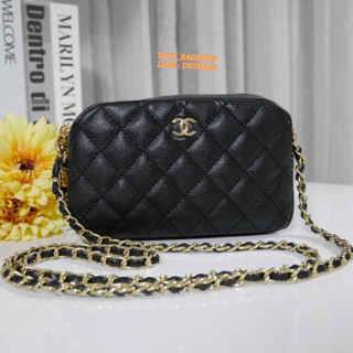 CHANEL VIP GIFT CROSSBODY ของสมนาคุณแบรนด์  แท้💯%  ❌ด้านในมีป้ายแท้ก NOT FOR SALE❌