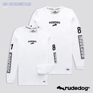 Rudedog By Hashtag เสื้อยืดแขนยาว (ปรับไซส์ใหญ่ขึ้น) ทรงผู้ชาย รุ่น RUDETAB สินค้าลิขสิทธิ์แท้